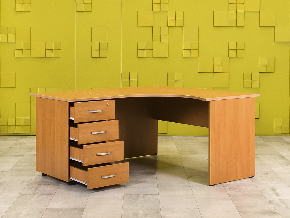 Комплект офисной мебели стол с тумбой        СПУЛТ-23016