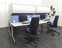 Купить Комплект офисной мебели SteelCase 2 800х1 600х1 720 ЛДСП Серый   (КОМС-29071)