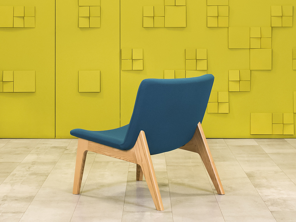 Мягкое кресло Oslo Lounge LD Seating Ткань Синий Чехия  КНТН-26025