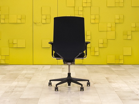 Офисное кресло для персонала на колесах Vitra Ткань Чёрный Швейцария_КПТЧ2-290923