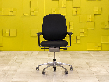 Офисное кресло для персонала на колесах Vitra Ткань Чёрный Швеция_КПТЧ-200224