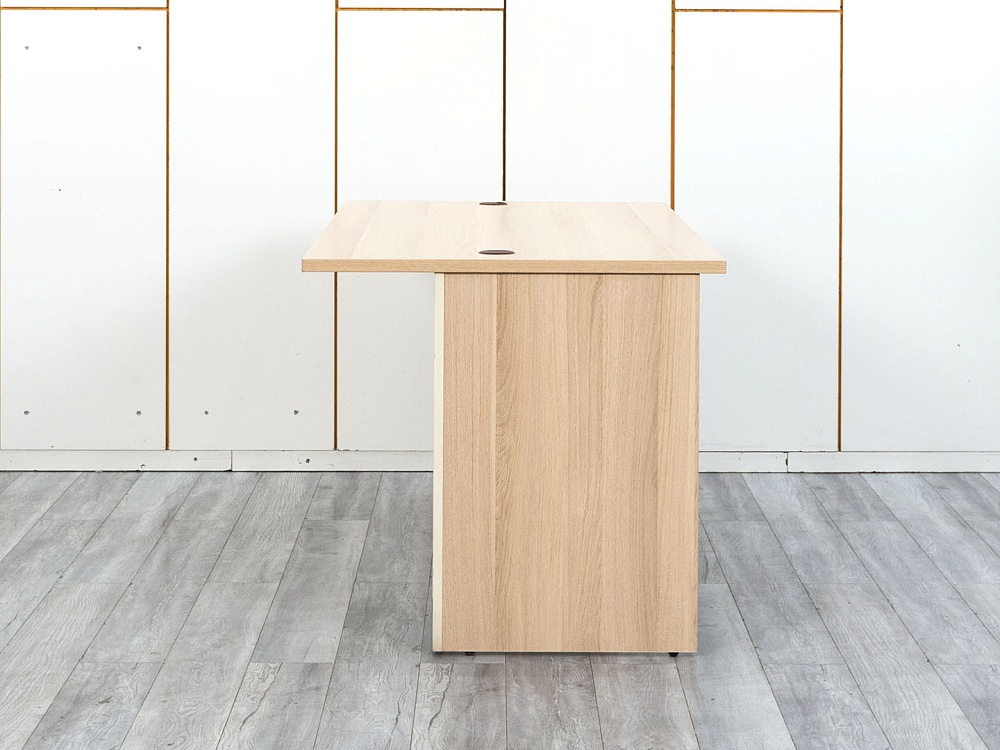 Офисный стол прямой  1 600х800х750 ЛДСП Зебрано   (СППЗ-05124)