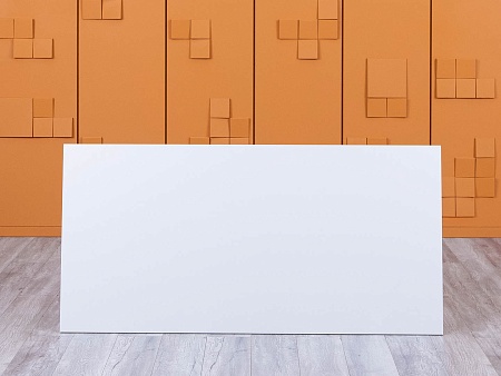 Офисный стол прямой  1 380х680х750 ЛДСП Серый   (СППС-31054(нов))