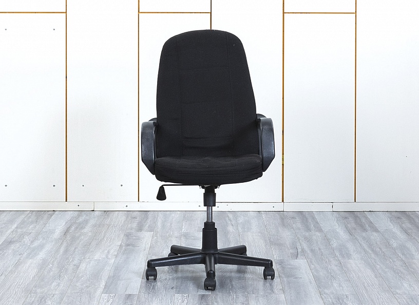 Офисное кресло руководителя   Ткань Черный   (КРТЧ2-25123)
