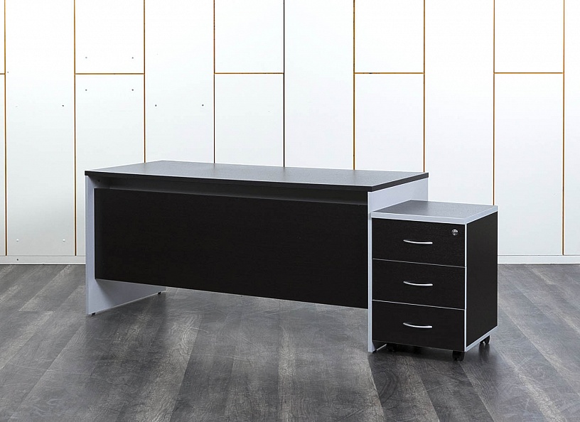 Комплект офисной мебели стол с тумбой  1 600х700х750 ЛДСП Венге   (СППЕК-26082)