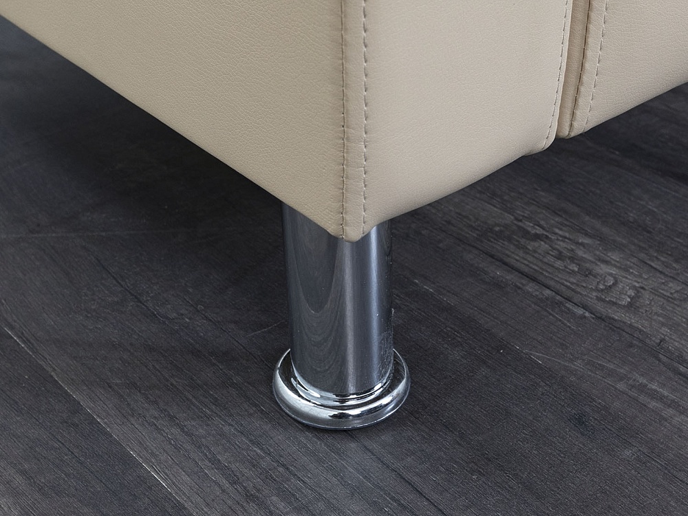 Офисный диван Май Кожзам Бежевый   (ДНКБ3(май)2)