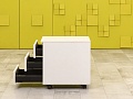 Офисная тумба выкатная Steelcase Металл Белый Франция  ТВ3ЯБ-12026