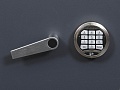 Сейф 510х510х500 Черный    (Сейф2-15061)