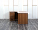 Купить Комплект офисной мебели стол с тумбой  1 600х980х750 ЛДСП Орех   (СПУХКл-26013)