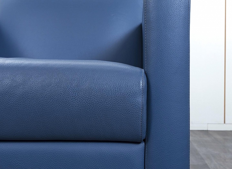 Мягкое кресло Herman Miller Кожа Синий   (Комплект из 3-х мягких кресел КНКНК1-13112)