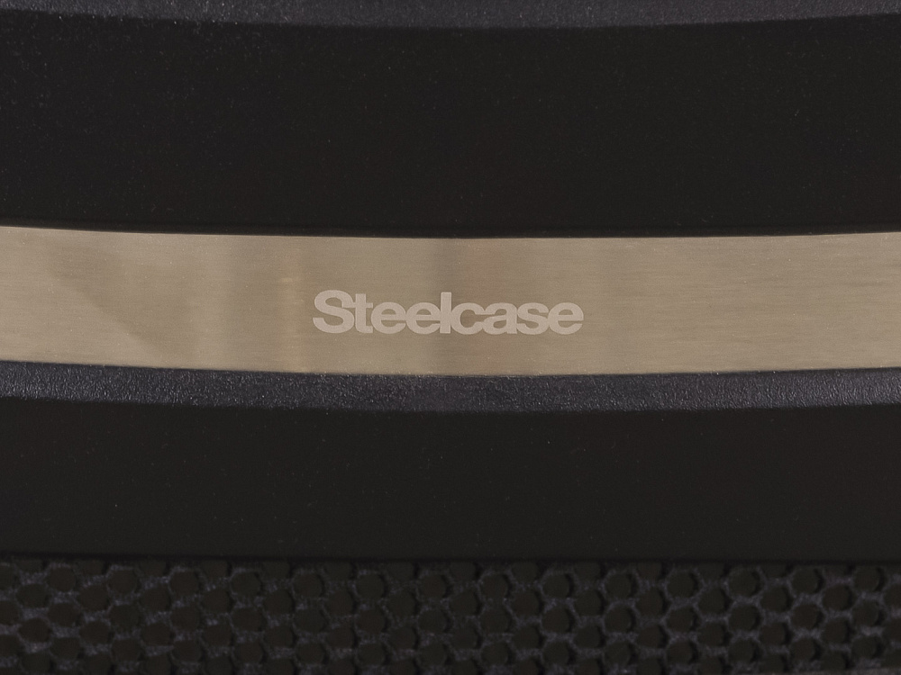 Офисное кресло руководителя на колесах Think 2 Steelcase Ткань Чёрный Германия  КРТЧ-04066