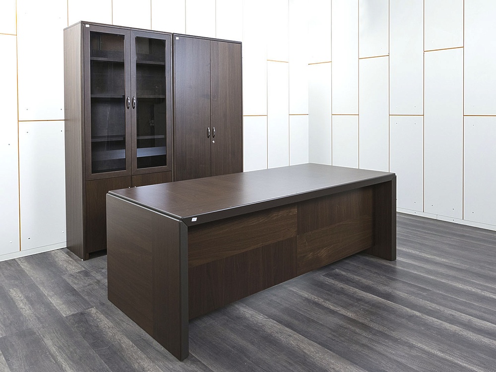 Кабинет руководителя Palladio 2 200х950х770 Шпон Орех   (КРХ-11042)