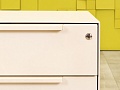 Офисная тумба выкатная Vitra Металл Белый Швейцария  ТВ2ЯБ-04026