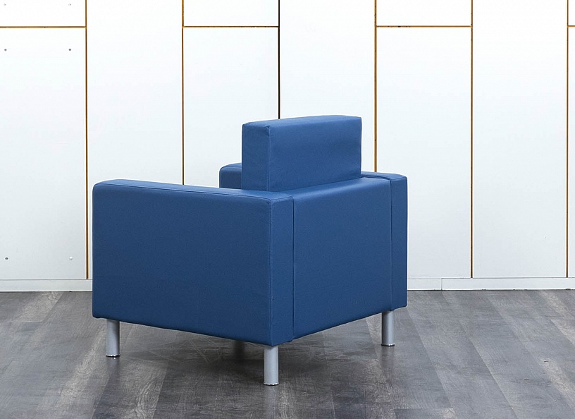 Офисный диван  Кожзам Синий   (Комплект мягкой мебели ДНКНК-25112)