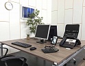 Купить Комплект офисной мебели  1 400х1 490х750 ЛДСП Зебрано   (СППЗК1-09031)