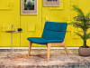 Мягкое кресло Oslo Lounge LD Seating Ткань Синий Чехия  КНТН-26025