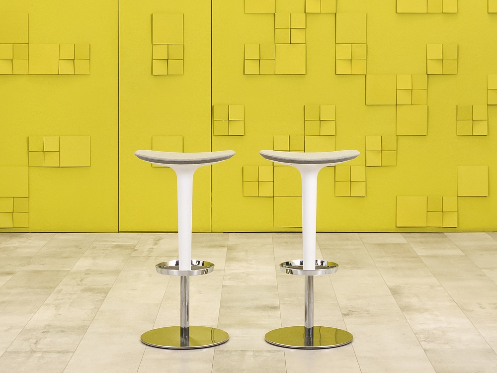 Барный стул   ARPER Ткань Серый Италия  УНТС-30016