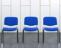 Купить Офисный стул  Ткань/хром Синий ИЗО  (ИзоН(нтх))