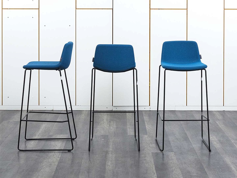 Барный стул Narbutas Ткань Синий Twist&amp;amp;Sit  (УДТН-02102)