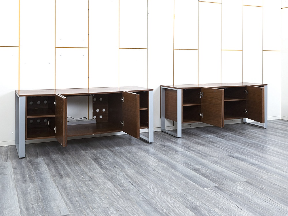 Офисный стол для переговоров Bene 4 270х1 520х740 Шпон Орех   (СГПХ-12123)