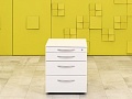 Офисная тумба выкатная  Steelcase ЛДСП Белый Германия  ТВ4ЯБ1-12026