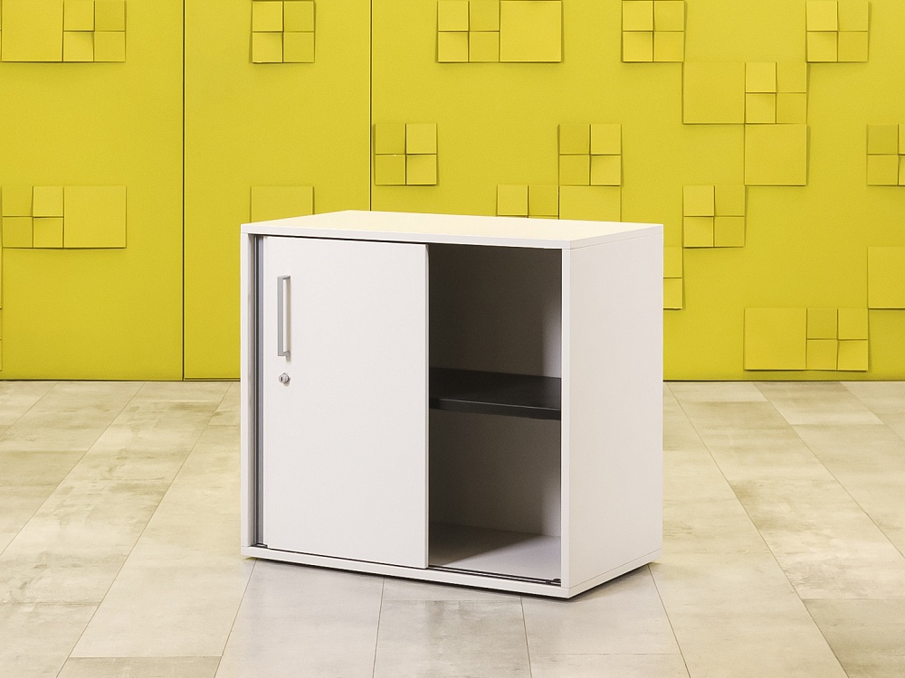 Офисная тумба для оргтехники  Steelcase ЛДСП Белый Германия  ТО2ДБ-30016