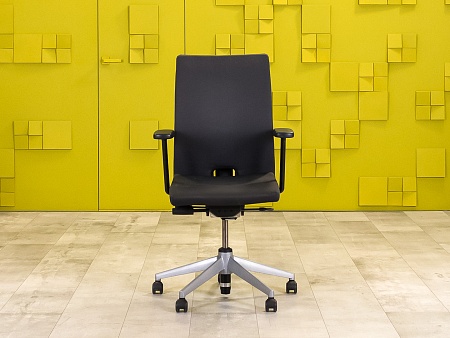 Офисное кресло для персонала на колесах Comforto HAWORTH Ткань Серый США_КПТС1-251223