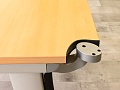 Офисный стол эргономичный Steelcase 1600x900 ЛДСП Бук Франция_СПЭВ-280923