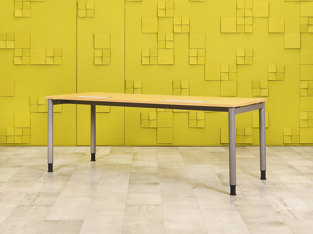 Стол для руководителя  Steelcase ЛДСП Бук Германия  СРПВ-23036