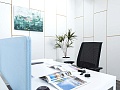 Комплект офисной мебели Herman Miller 1 400х1 630х1 150 ЛДСП Белый   (КОМБ-02122)