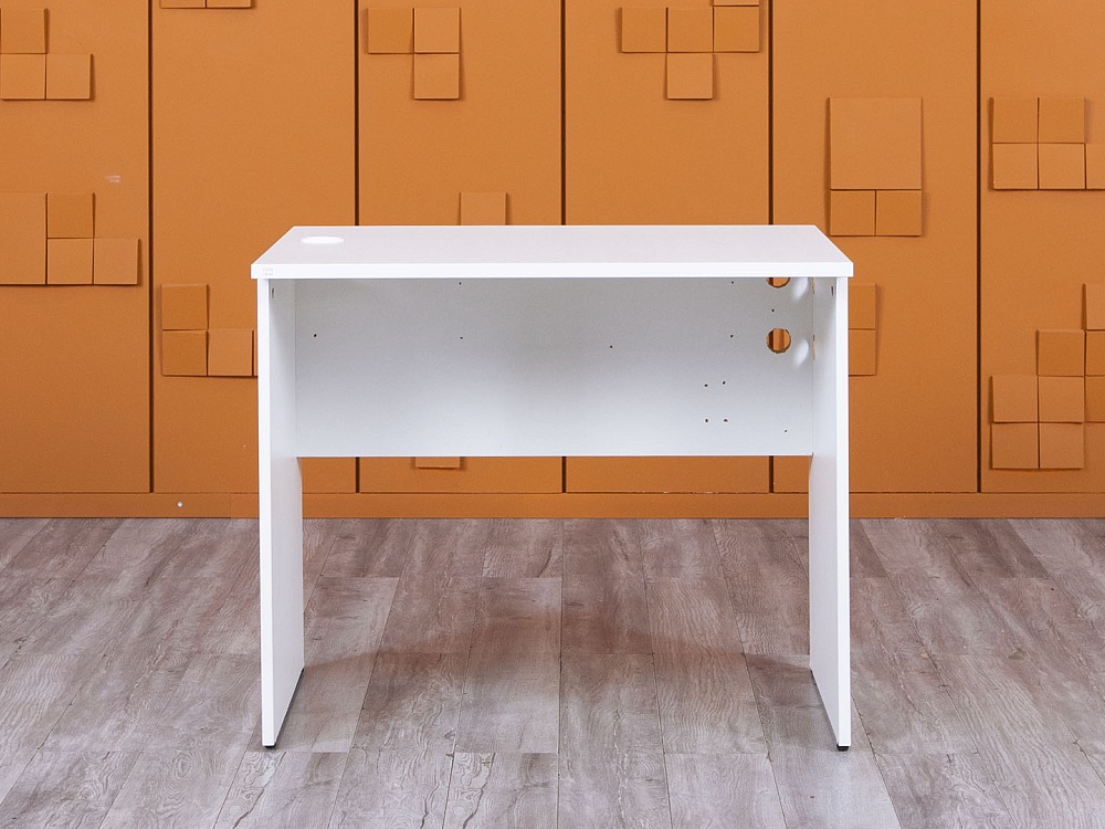 Офисный стол прямой  905х720х750 ЛДСП Белый   (СППБ-18085)