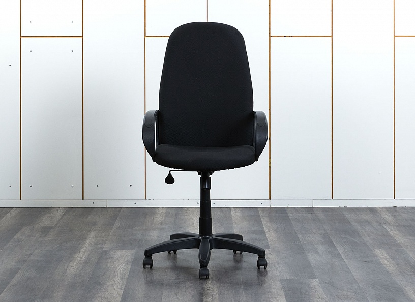 Офисное кресло руководителя   Ткань Черный   (КРТЧ-29122)
