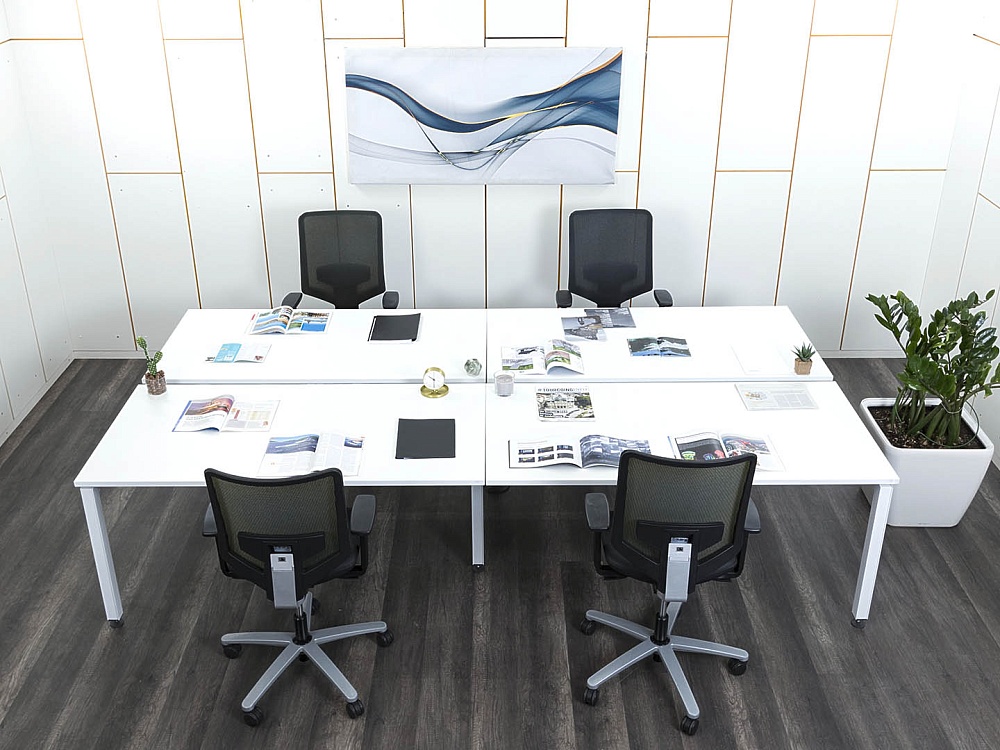 Комплект офисной мебели Herman Miller 3 200х1 650х750 ЛДСП Белый   (КОМБ1-25082)