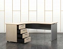 Купить Комплект офисной мебели стол с тумбой  1 600х1 200х750 ЛДСП Зебрано   (СПУЗКл-27041)