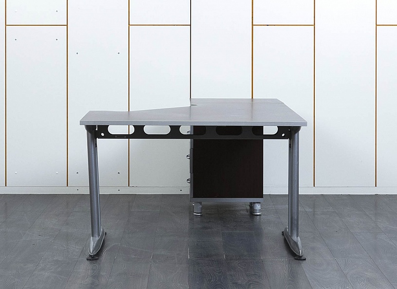 Комплект офисной мебели стол с тумбой  1 200х1 660х730 ЛДСП Венге   (СПУЕКл-21121)