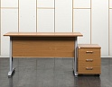 Купить Комплект офисной мебели стол с тумбой  1 400х730х750 ЛДСП Ольха   (СППЛК-22041)