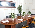 Купить Офисный стол для переговоров GOODFURNITURE 3 000х1 000х760 МДФ Ольха Cannes  (СГОЛ-17120)