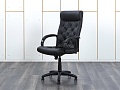 Офисное кресло руководителя   Кожзам Черный   (КРКЧ82-09112(нов))