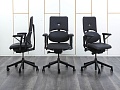 Офисное кресло руководителя  SteelCase Кожа Серый Please 1  (КРКС-08072)
