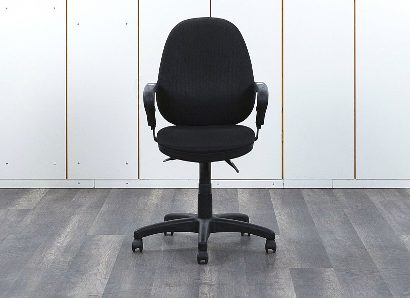 Офисное кресло для персонала   Ткань Черный   (КПТЧ-07062)