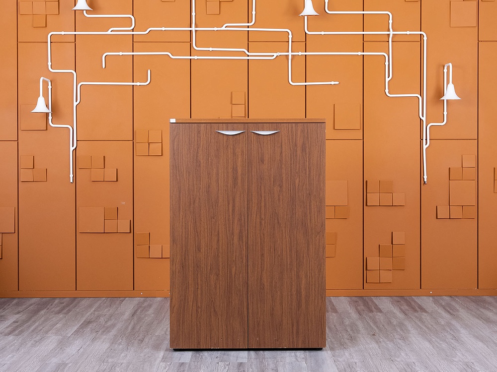 Шкаф для документов  900х450х1 350 ЛДСП Орех   (ШД2ДХ-27055)