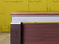 Стол для руководителя HAN 2200x1000 Шпон Венге Италия_СРПЕ-061022