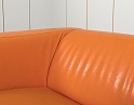 Купить Офисный диван  Кожзам Оранжевый   (ДНКО-24061)