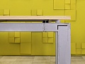Комплект офисной мебели стол с тумбой  ЛДСП Зебрано  ГКЗ-24026