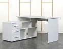 Купить Комплект офисной мебели стол с тумбой  1 400х1 200х760 ЛДСП Белый   (СПУБл-22021)