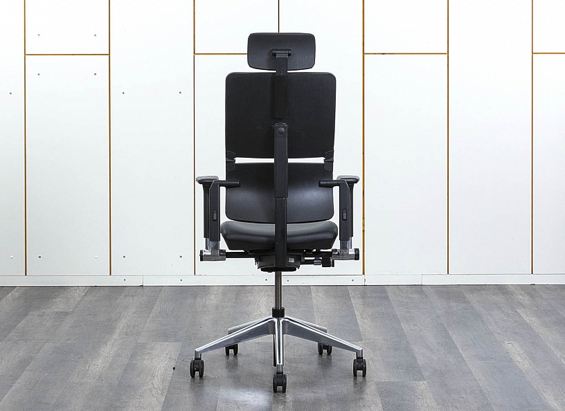Офисное кресло руководителя  SteelCase Кожа Черный Please 2 Ergonomic  (КРКЧ1-03110)
