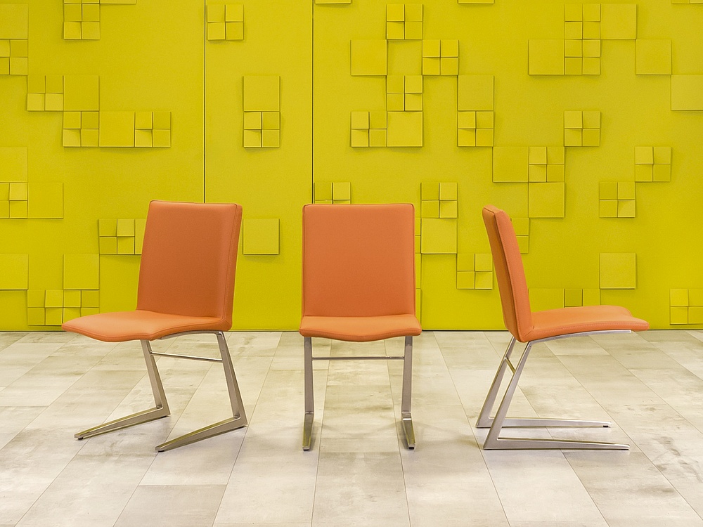 Конференц кресло для переговорной BoConcept Экокожа Коричневый Дания  УНКК-081024