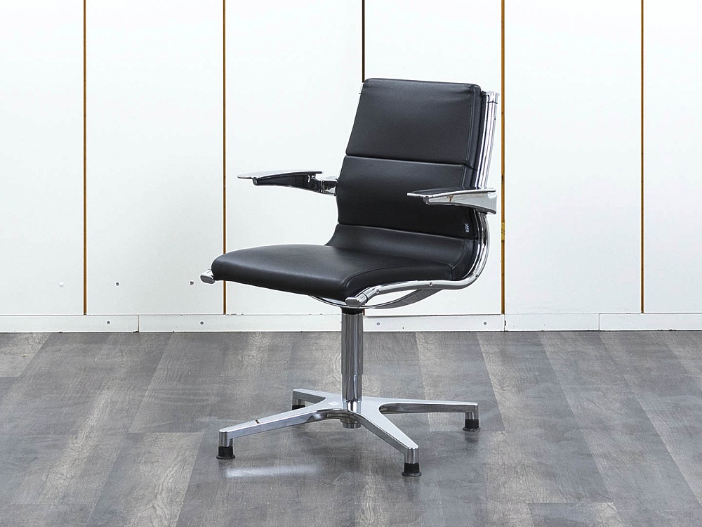 Комплект из 2-х кресел Sitland  Кожа Черный SIT IT MANAGER  (КНКЧК-16112)