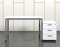 Купить Комплект офисной мебели стол с тумбой  1 200х800х750 ЛДСП Белый   (СППБК3-01061)