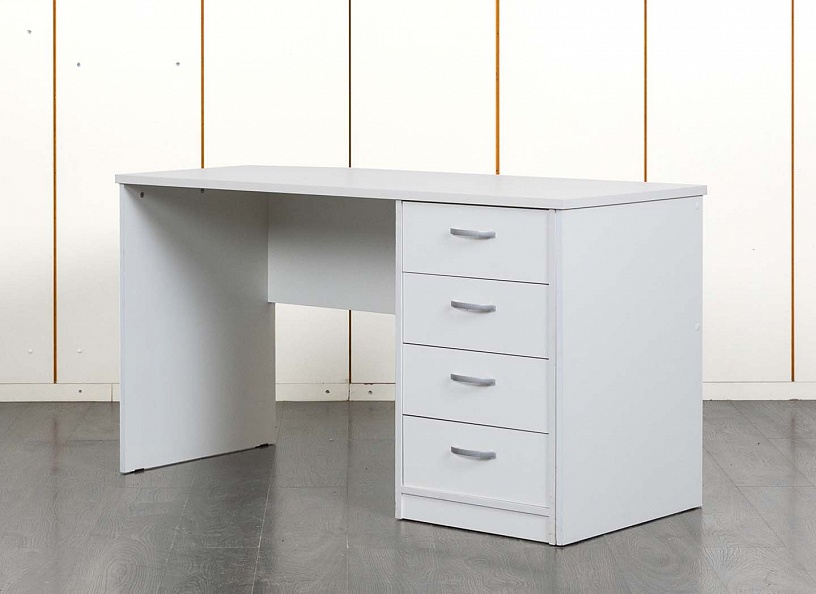 Комплект офисной мебели стол с тумбой  1 400х600х750 ЛДСП Белый   (СППБК-29011)